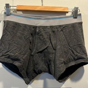 Mack Weldon trunk brief medium charcoal